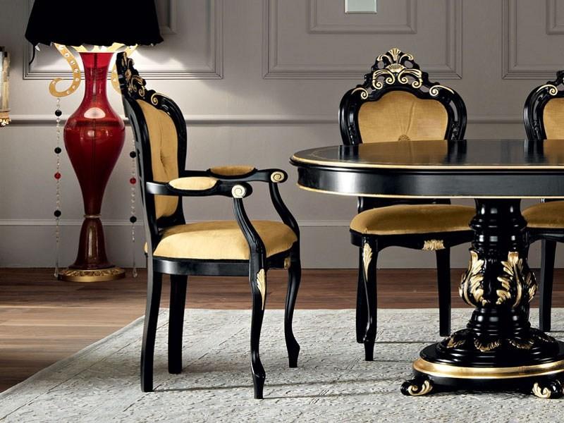 11513 Upholstered chair with armrests