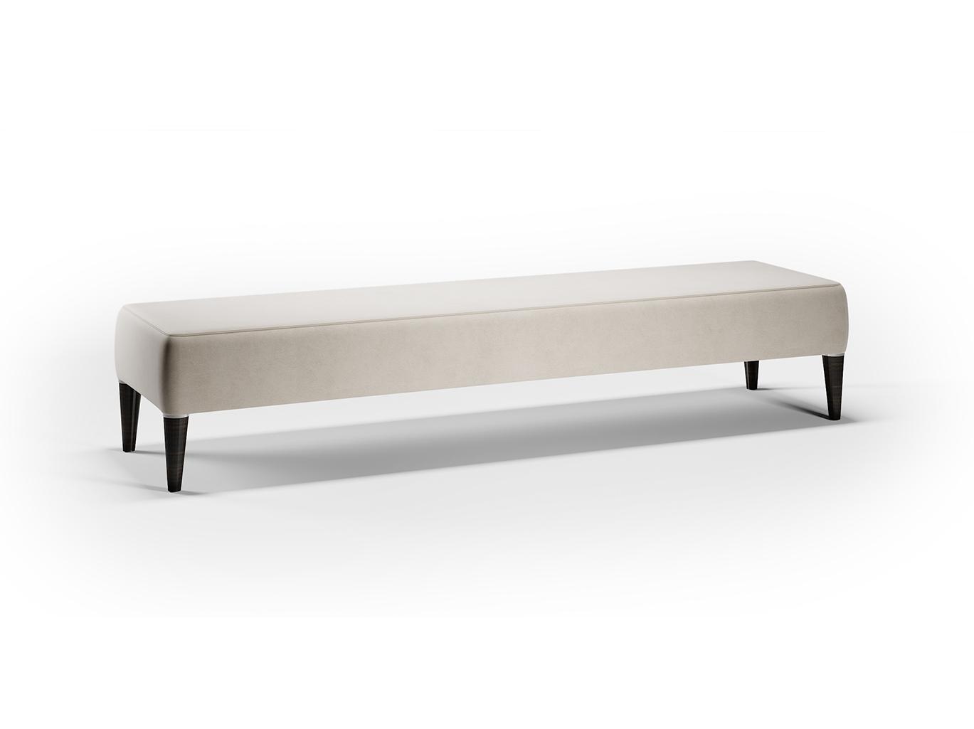 SOFT Upholstered leather bench