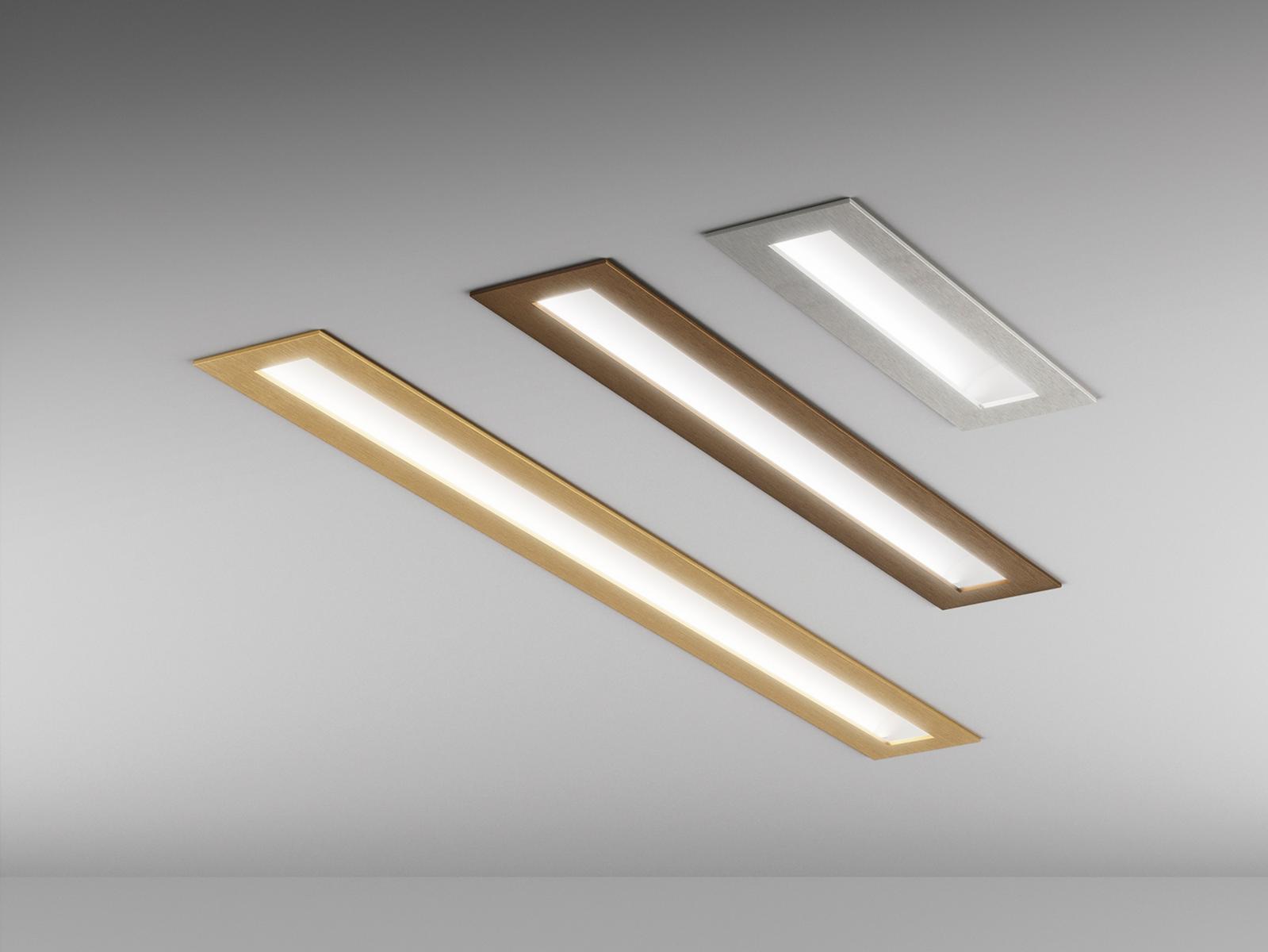 MARK Recessed plate ceiling lamp