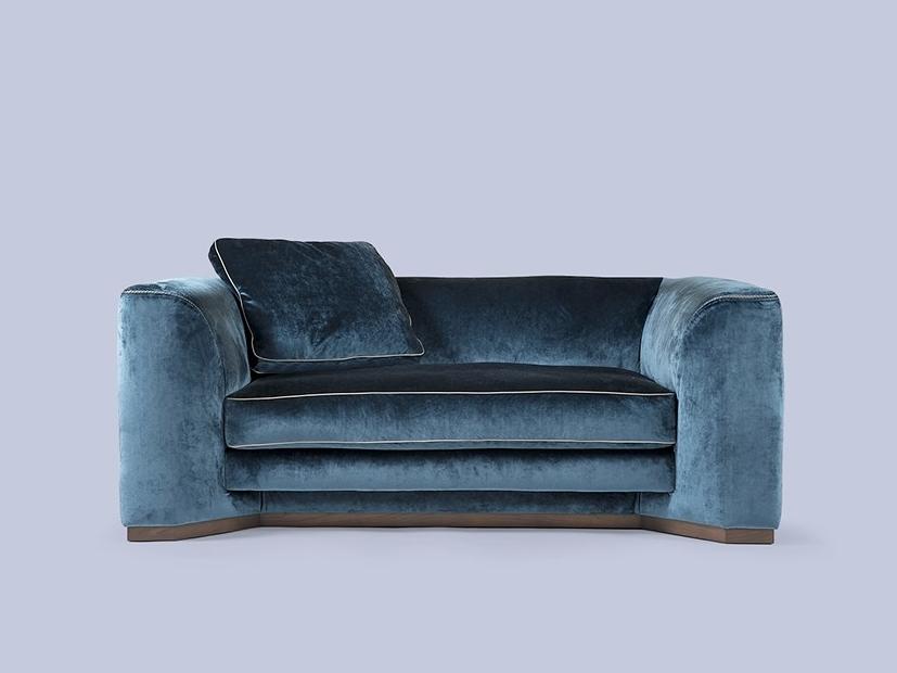 FRANKLIN LOVE SEAT 2 seater velvet sofa