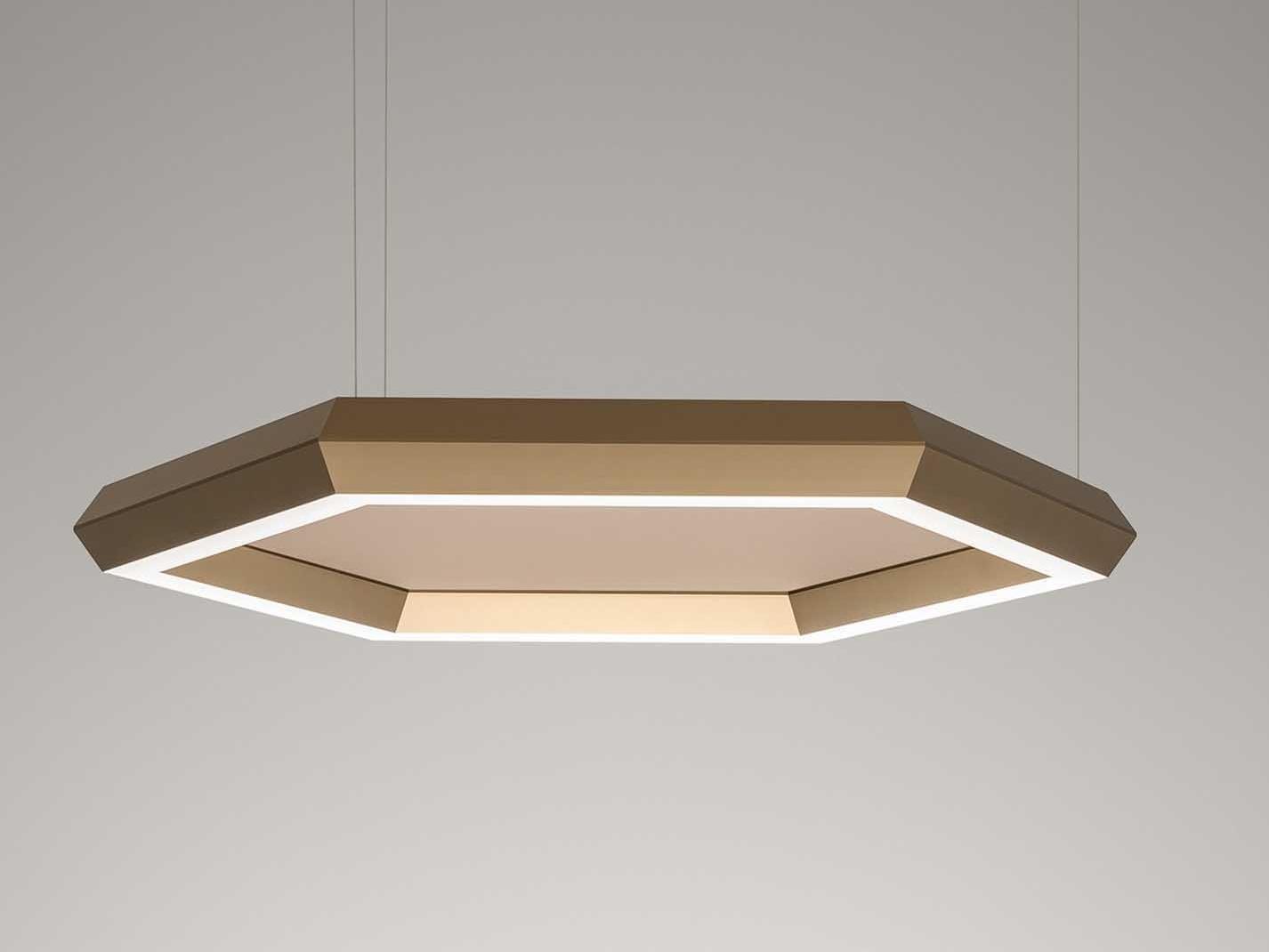 EXAGON SILENCE Sound absorbing LED pendant lamp