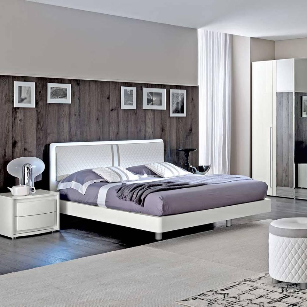 DAMA BIANCA Eco-leather bedroom set