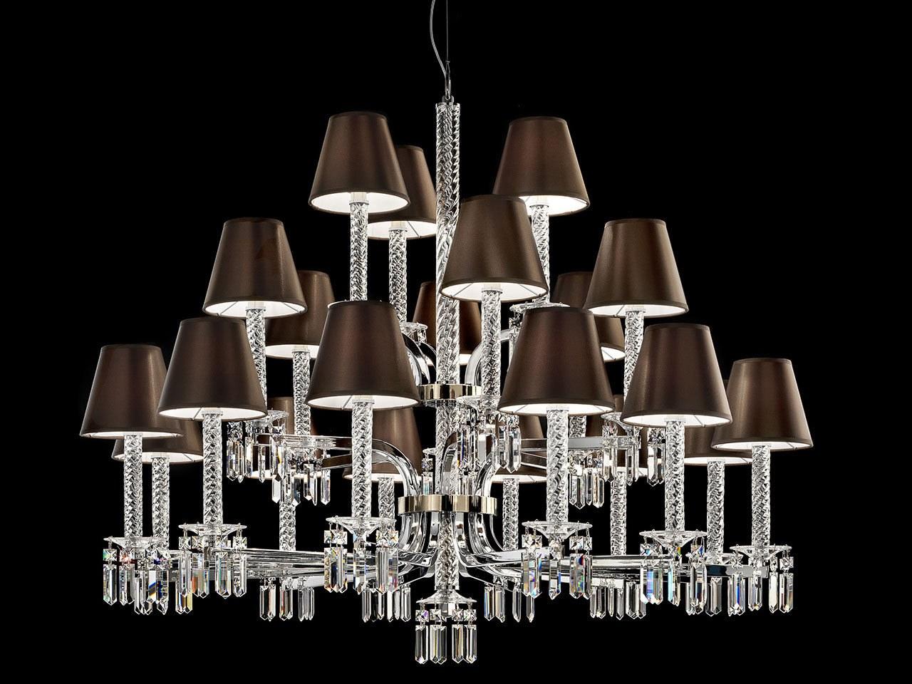 PREZIOSO Glass chandelier with Swarovski® Crystals