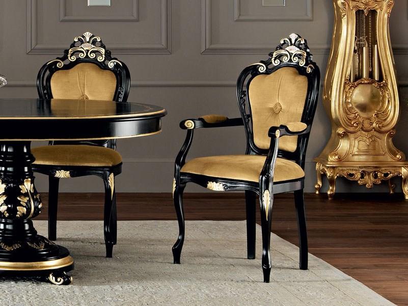 11513 Upholstered chair with armrests