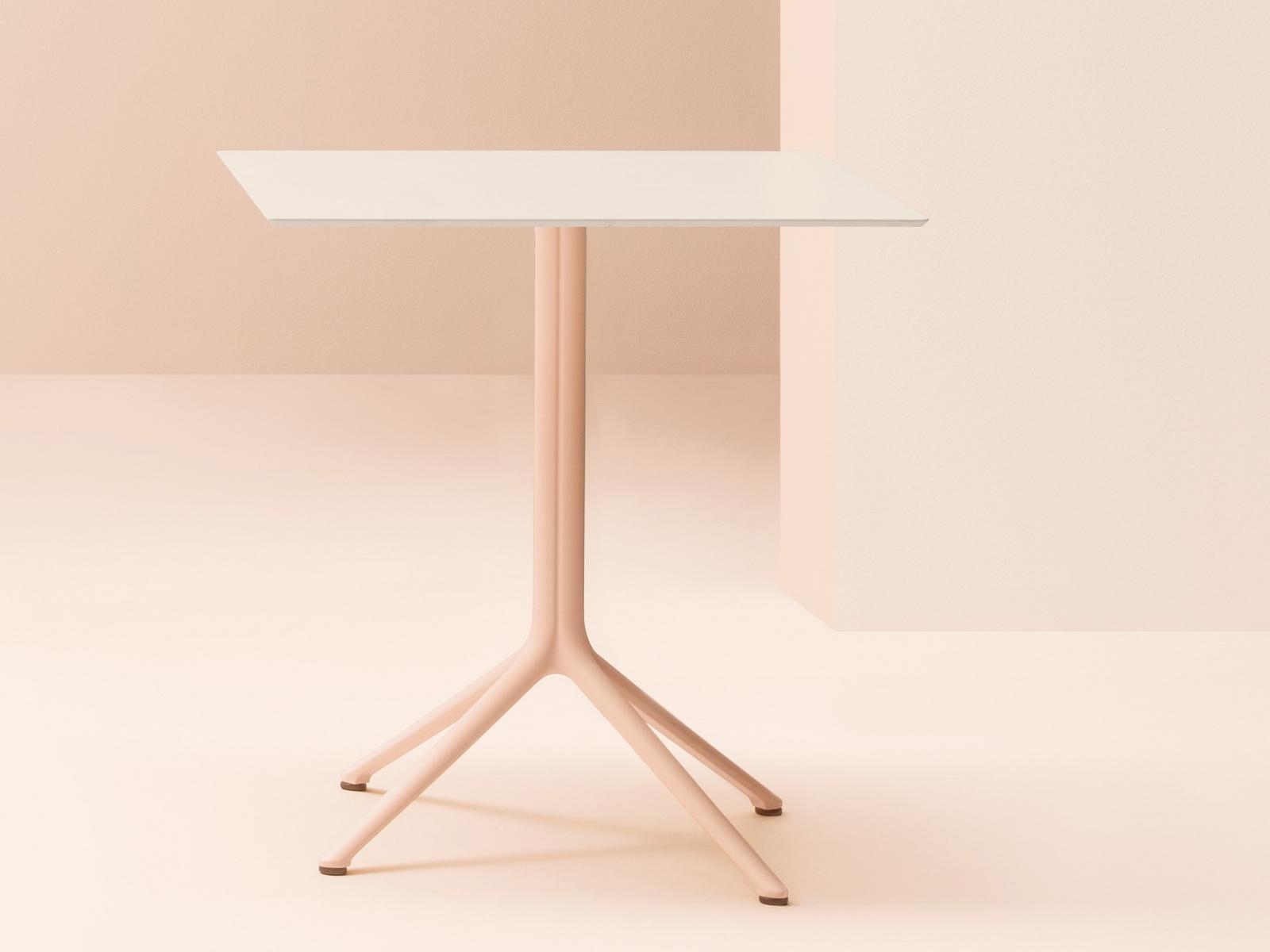 ELLIOT 5475 Aluminium table with 4-star base
