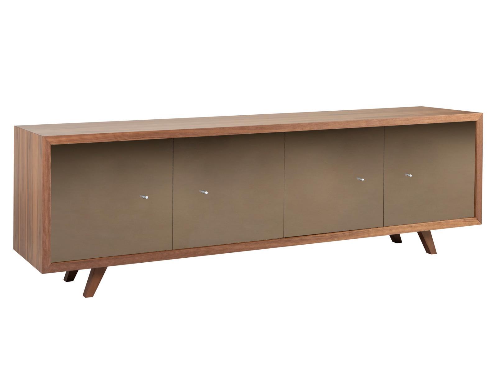 ATHENA Wooden sideboard with mirrored door