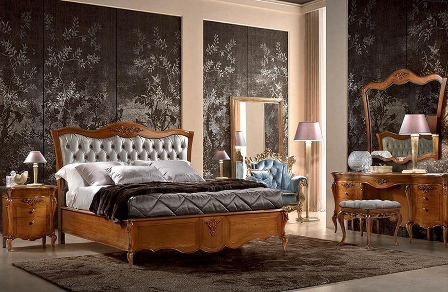 CERTOSA Solid wood bedroom set in a classic style