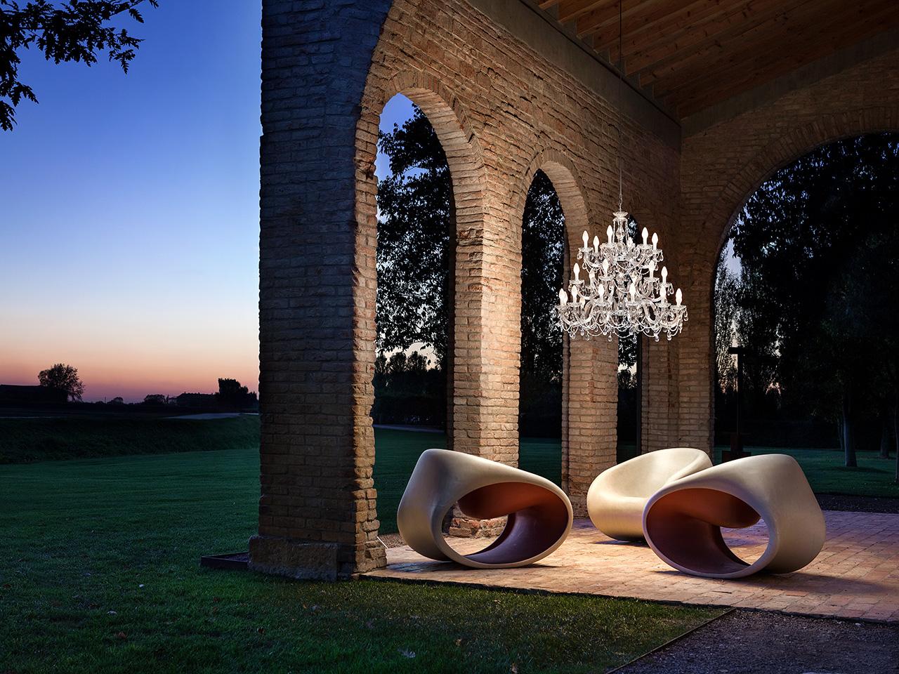 DRYLIGHT S24 PMMA outdoor pendant lamp