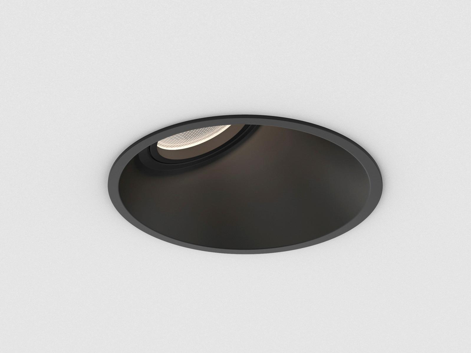 MINIMA 25 LED square ceiling zinc spotlight