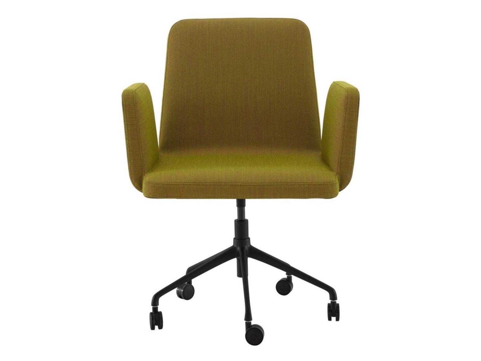 VIK 2 Swivel fabric office chair with 5-Spoke base with castors