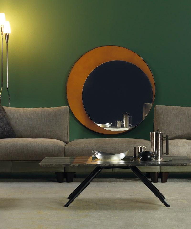 ECLIPSE Round wall-mounted mirror