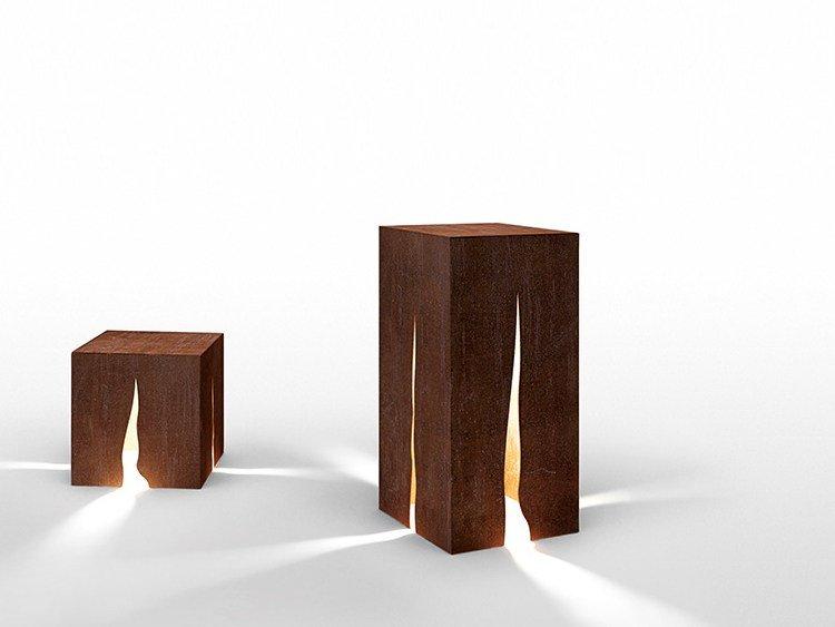 GRANITO Corten™ bollard light