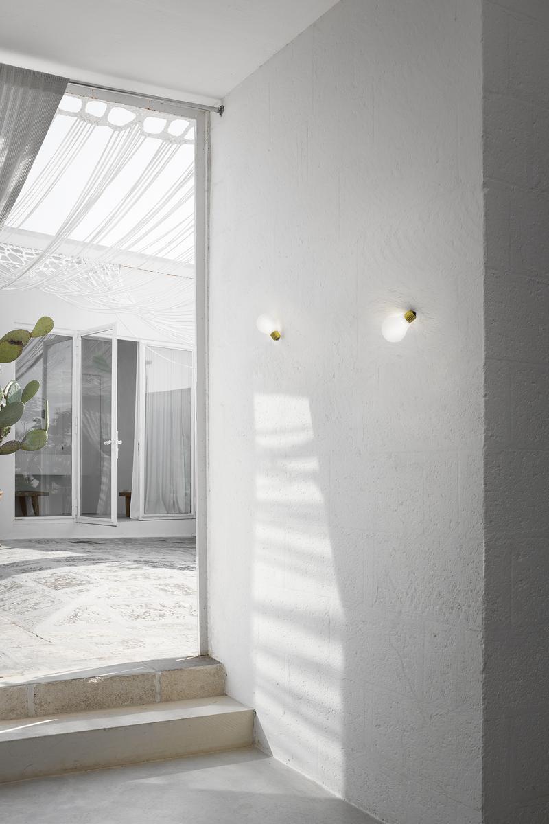 IDEA LED technopolymer wall lamp