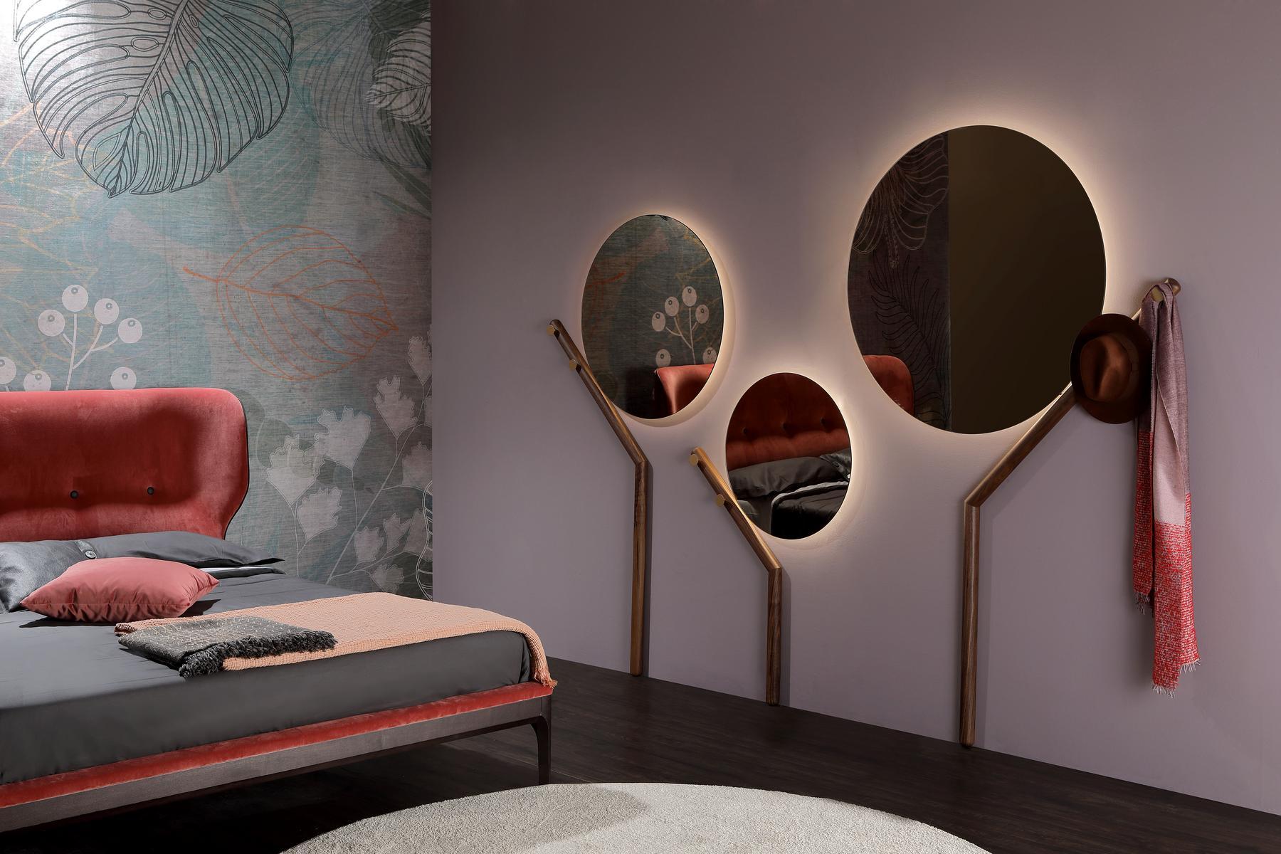 FAMILY Wall-mounted round mirror