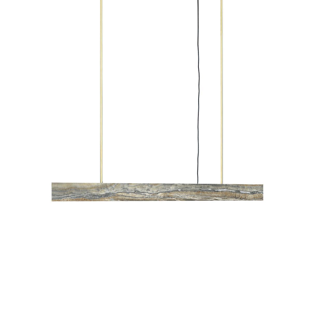 TRALED LED aluminium pendant lamp with dimmer