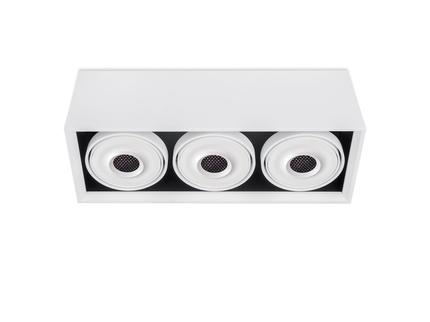 ORBITAL SURFACE 3 LARK-111 LED ceiling aluminium spotlight