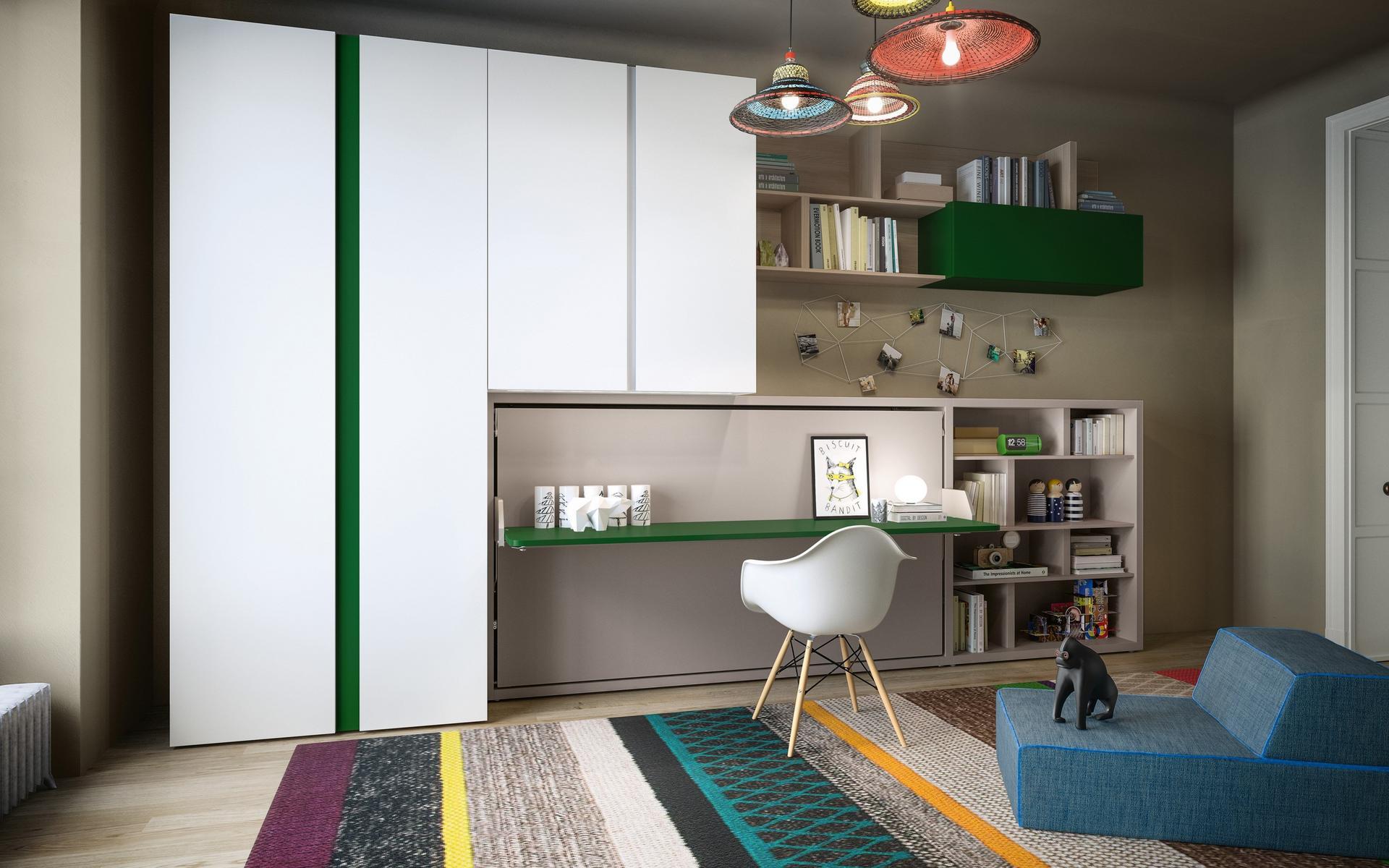 KALI BOARD Pull-down single bed