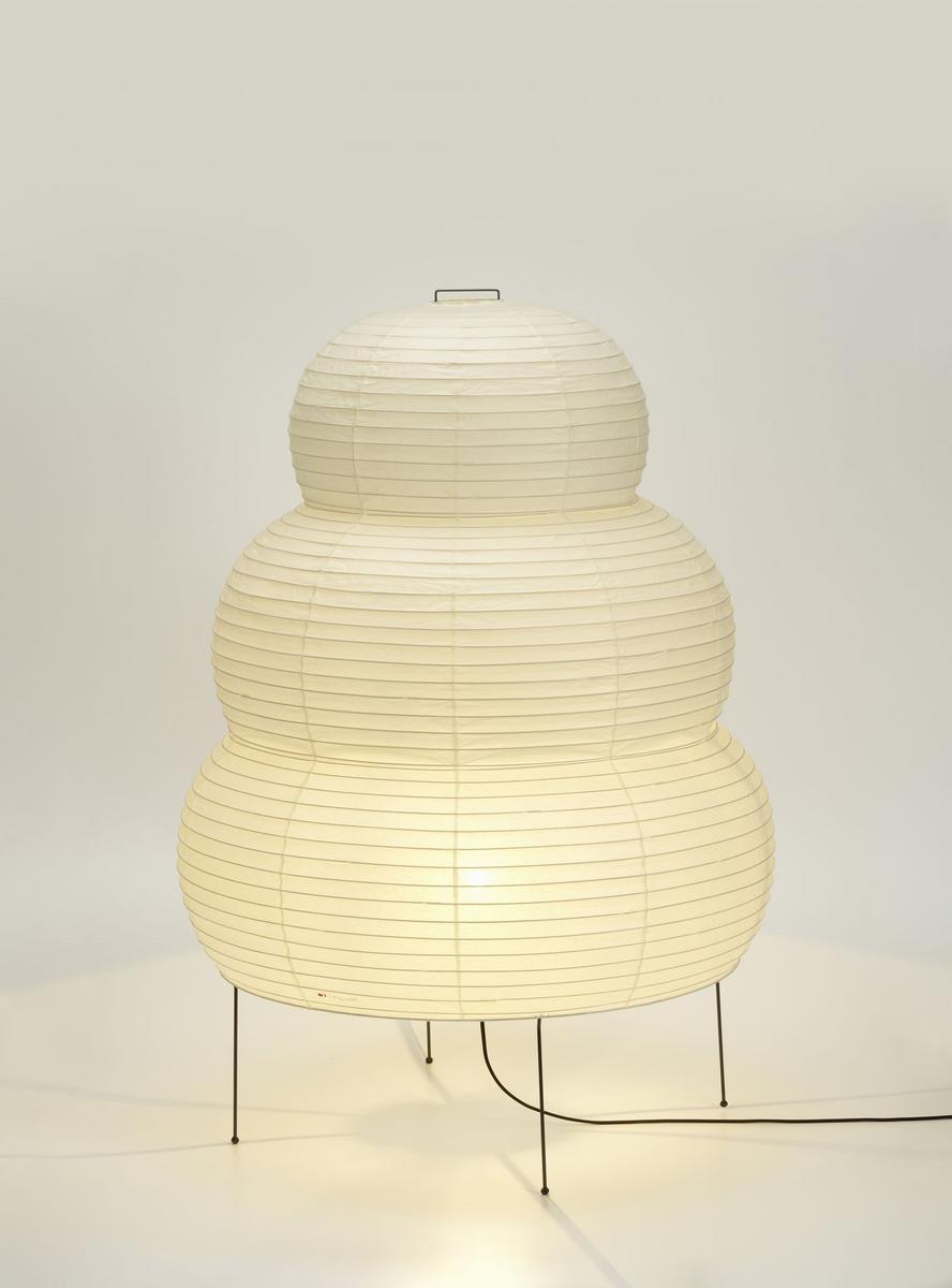 AKARI 25N Japanese paper floor lamp