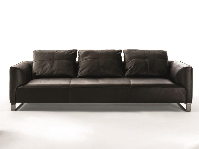 FOLD Modular leather sofa