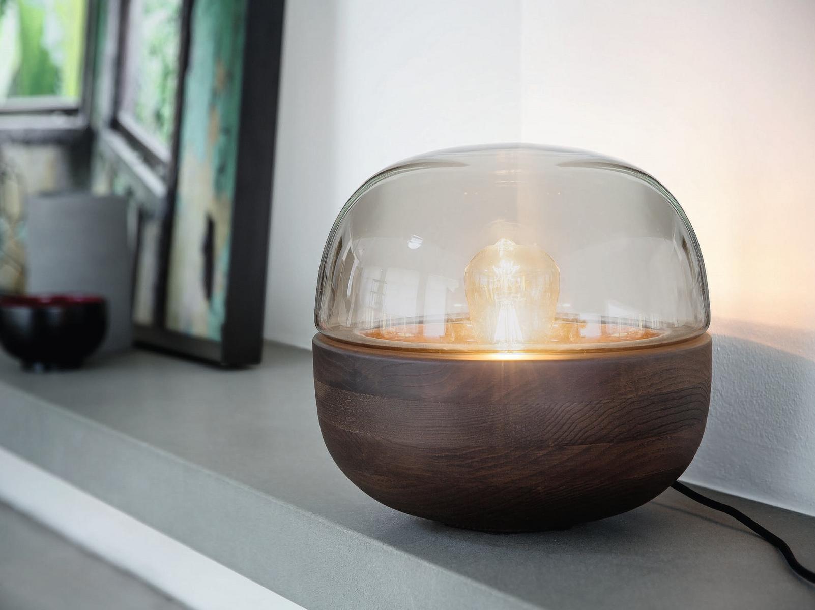 BOLLA Ash table lamp