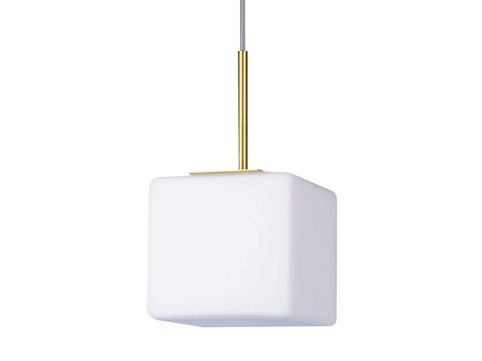 CUBI S LED blown glass pendant lamp