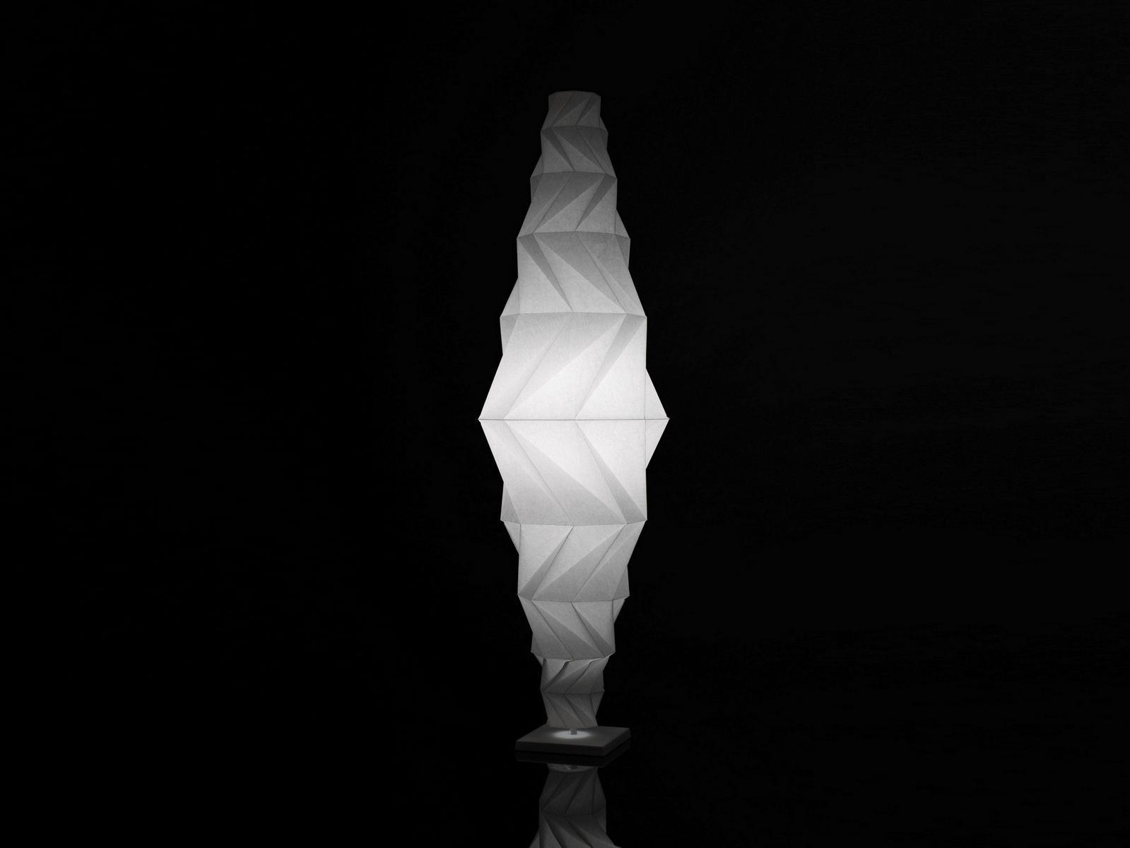 MINOMUSHI LED recycled material floor lamp