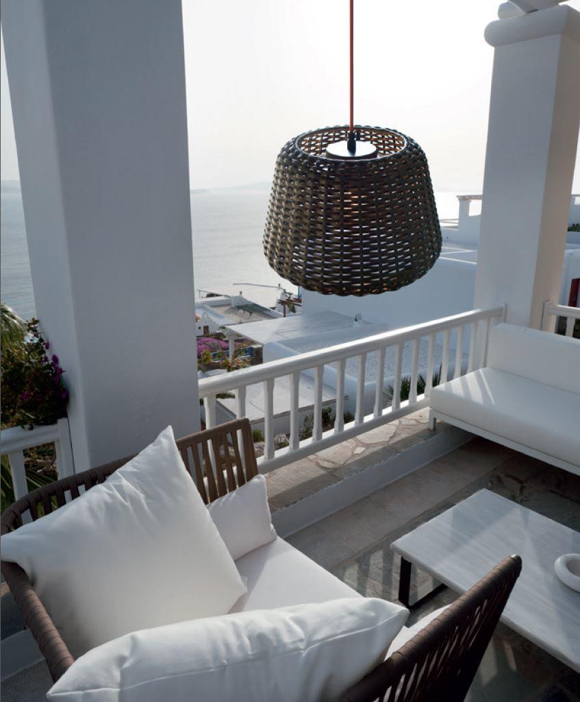 RALPH Rattan outdoor pendant lamp