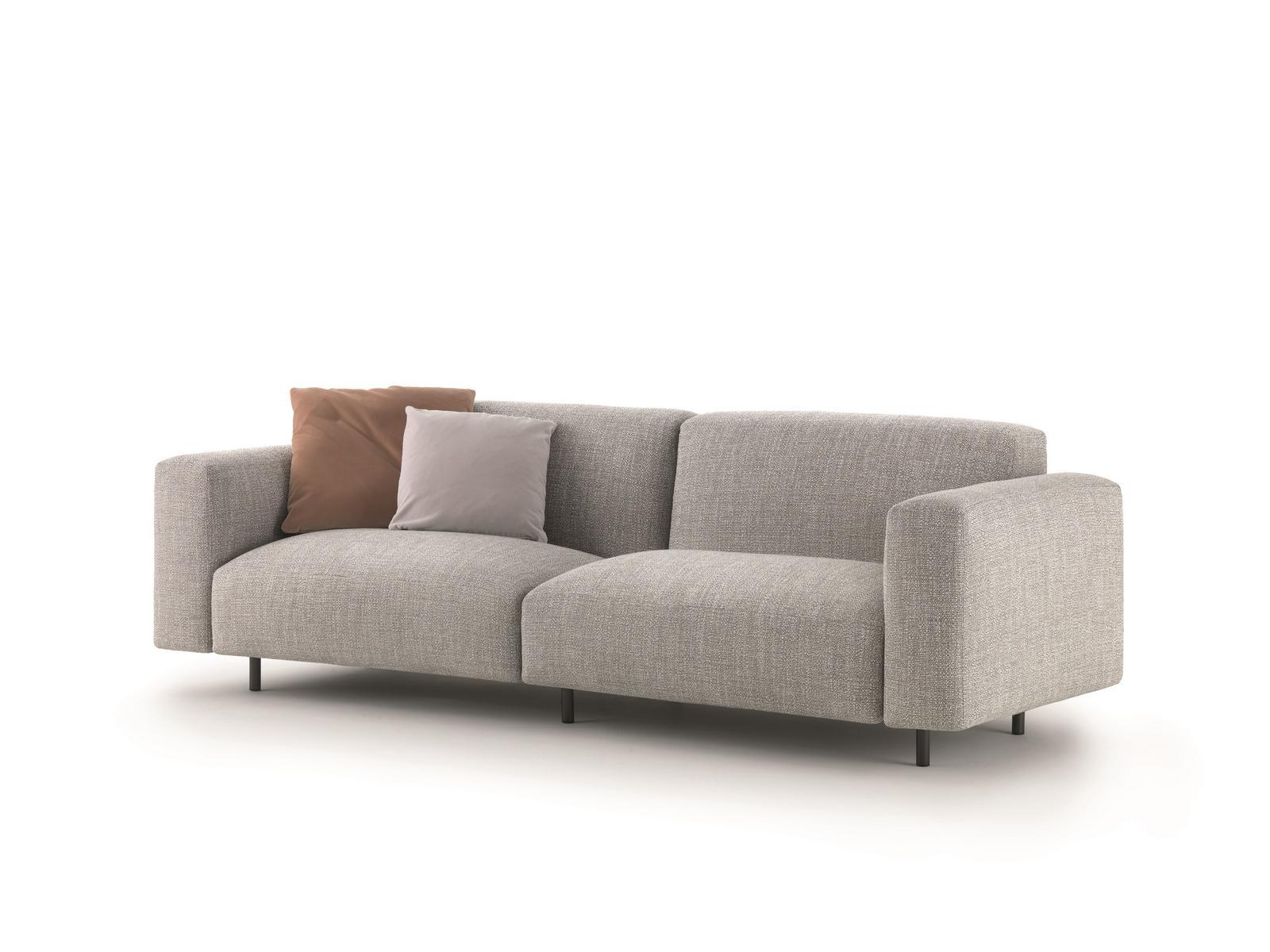 CLAUDINE L 3 seater fabric sofa