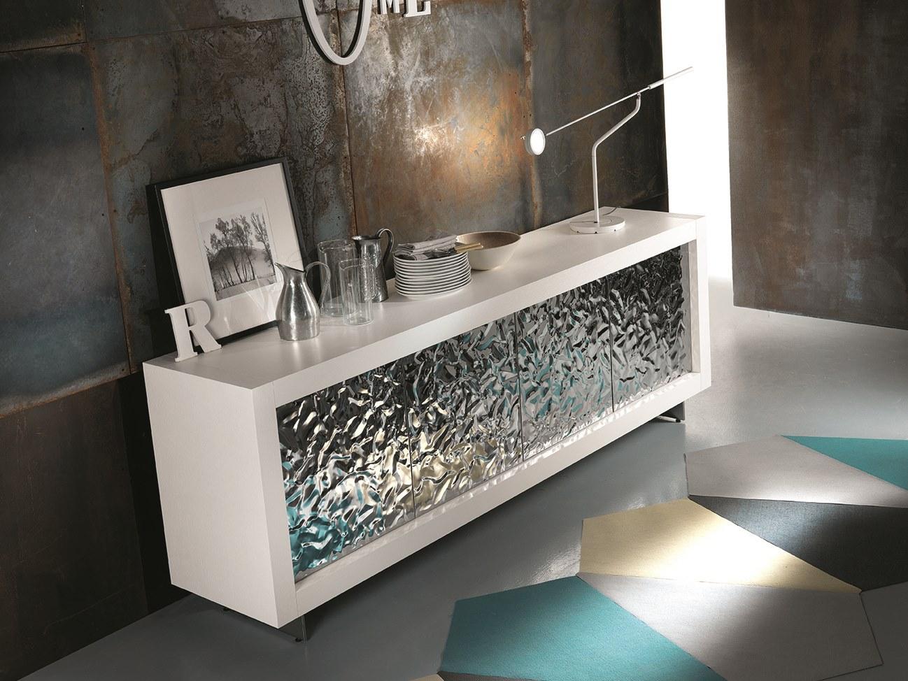 PICASSO - MITO Wooden sideboard with doors