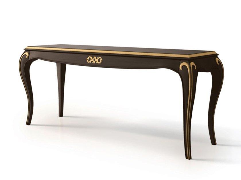 6133 Rectangular wooden console table
