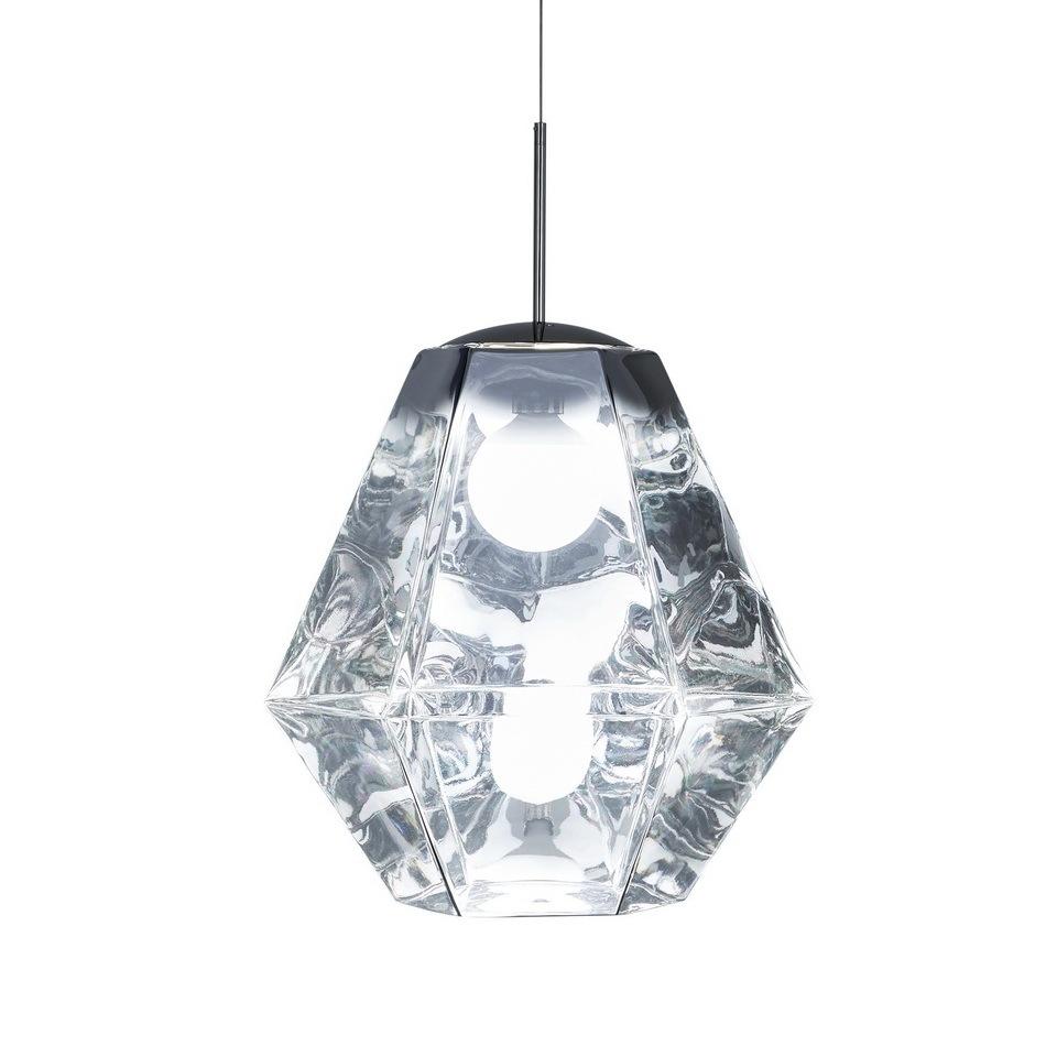 CUT Polycarbonate (pc) pendant lamp in a contemporary style