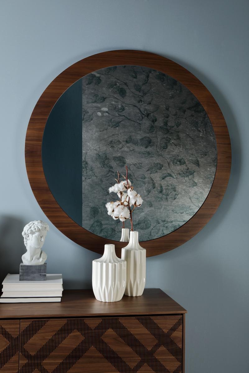 BRIGITTE Round wall-mounted mirror