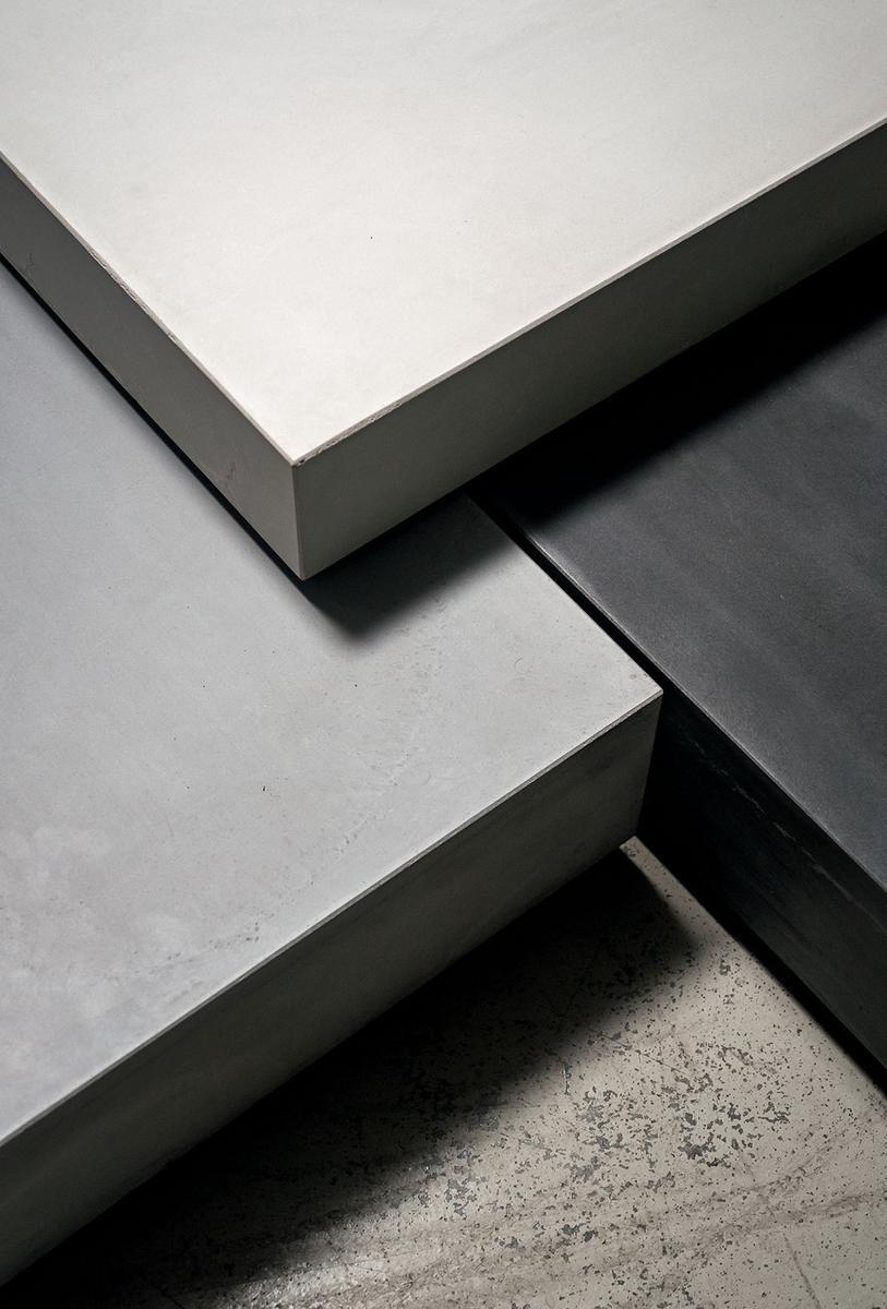 JENGA Square cement coffee table