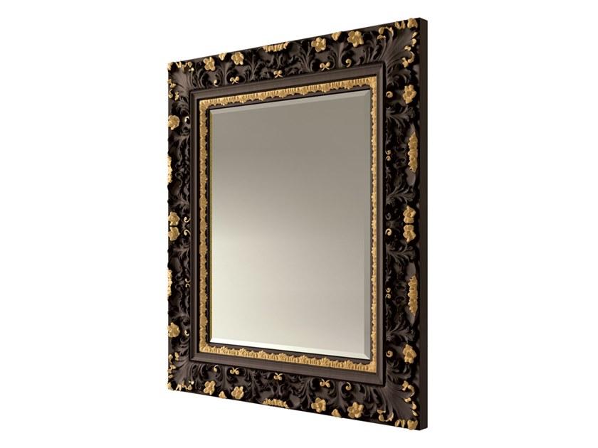 6574 Rectangular framed wall-mounted mirror