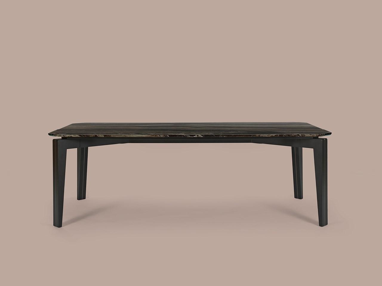 CURZIO Rectangular marble dining table