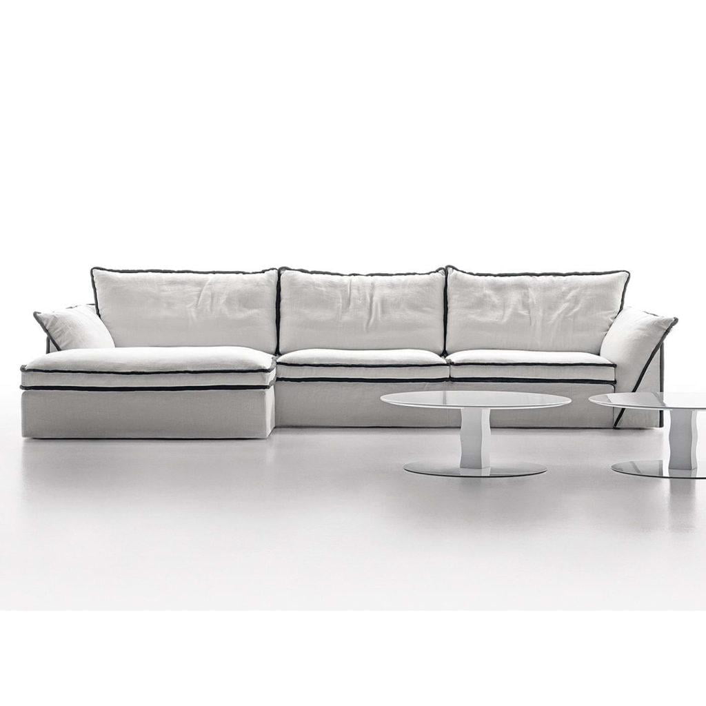 PITAGORA Corner fabric sofa