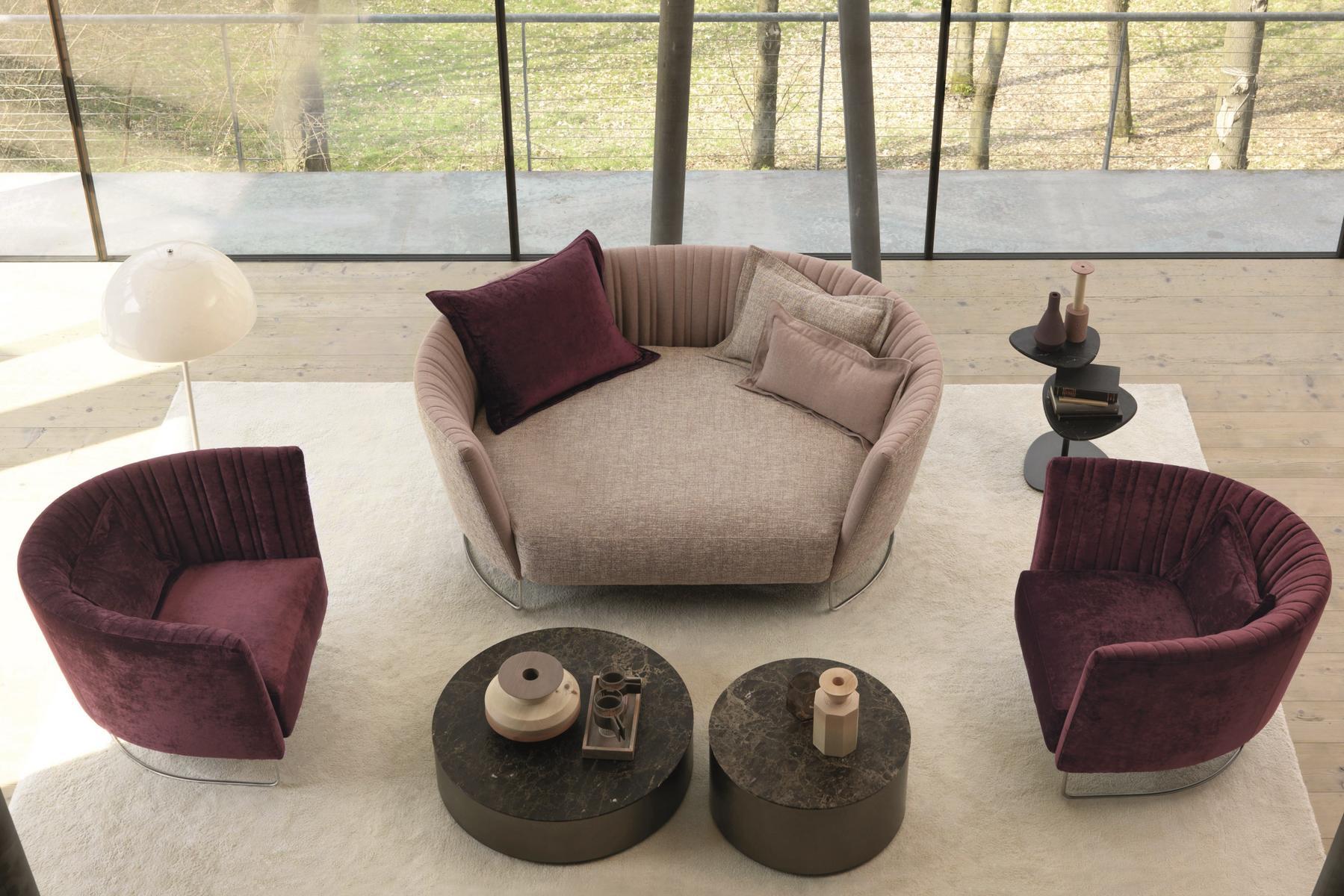 SHELLON Fabric sofa with removable cover