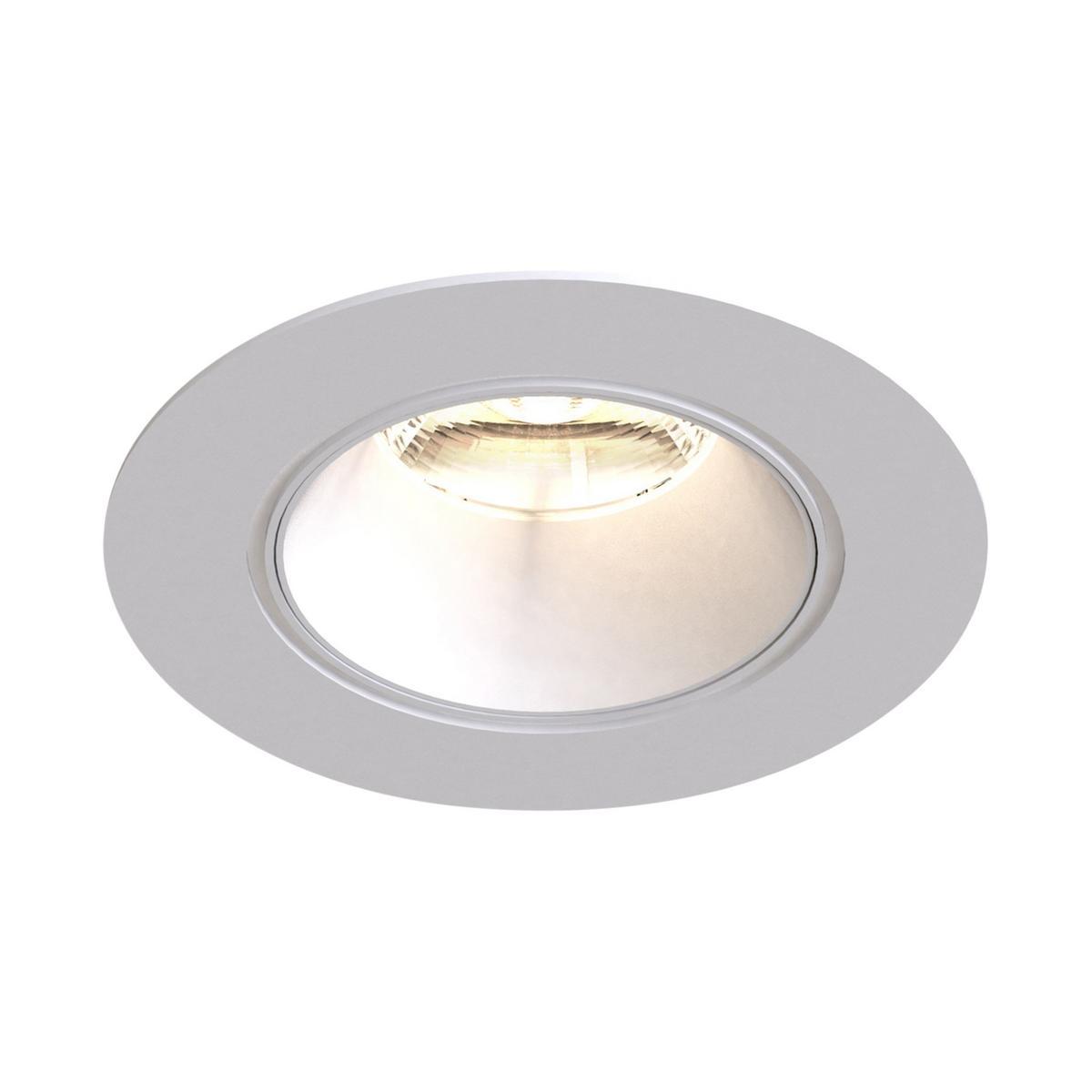 PROFORM FT ROUND LED semi-inset round aluminium spotlight