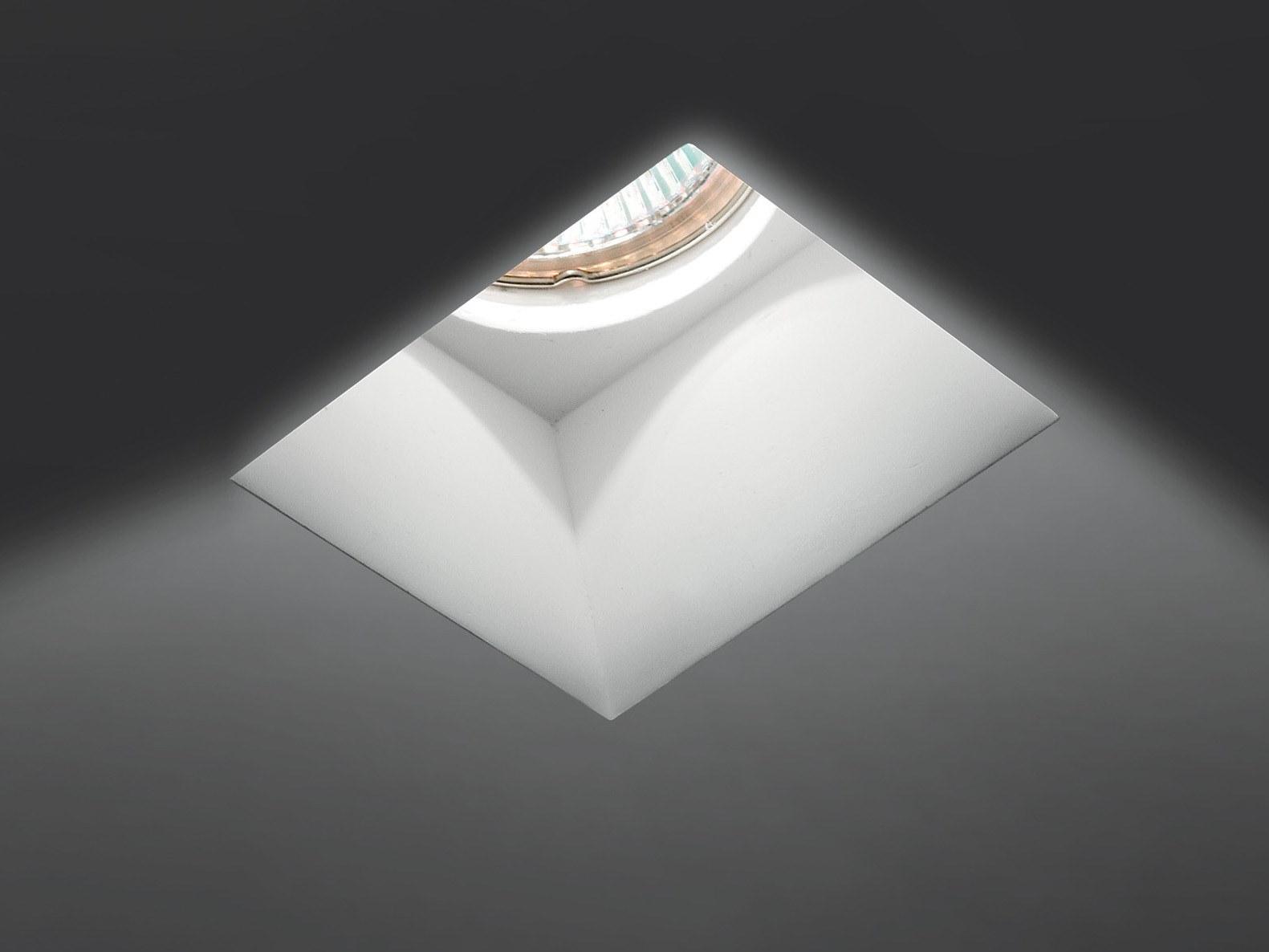 SD 081N I LED recessed plaster spotlight for false ceiling