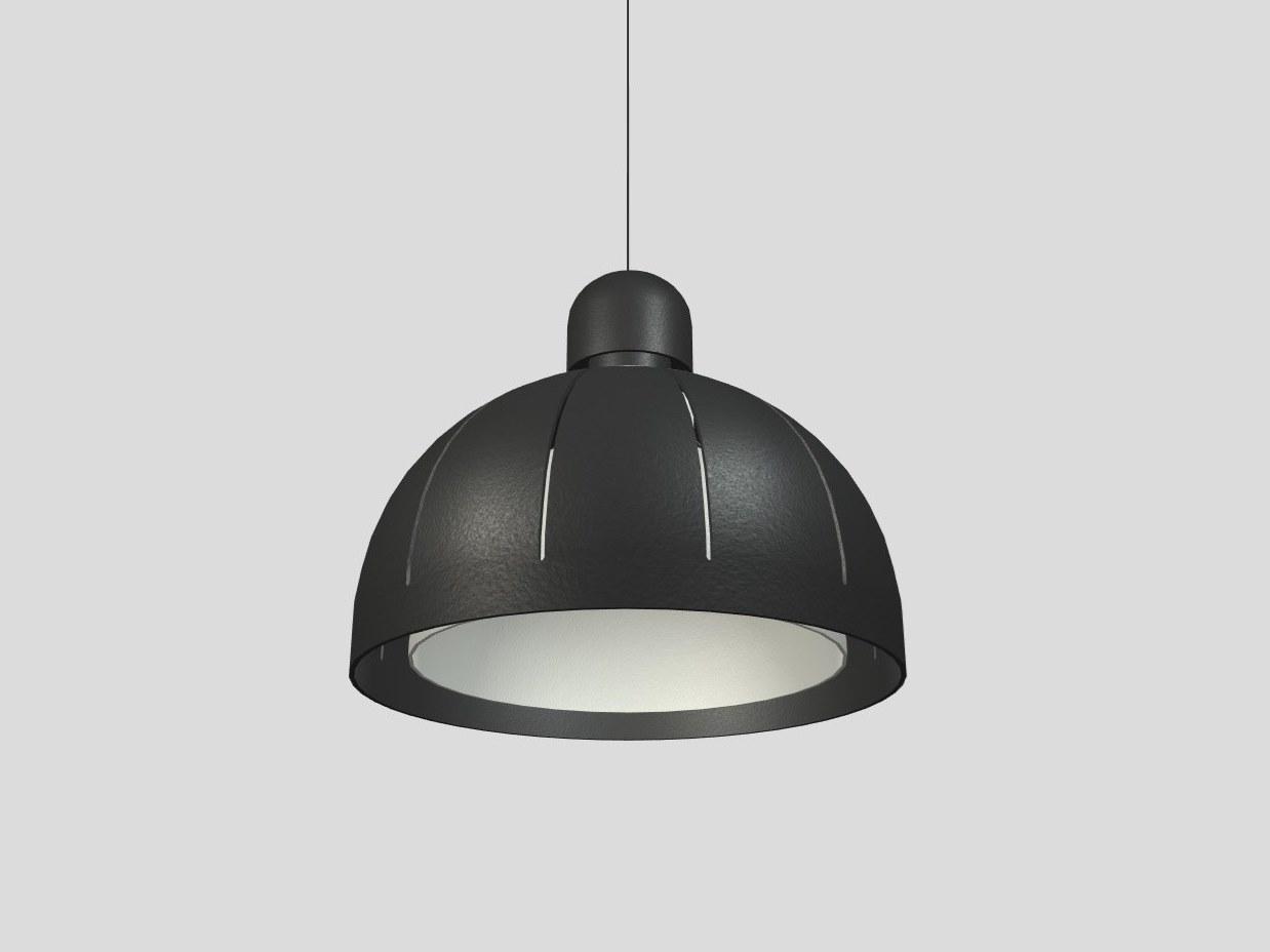 CUPOLE S1 50 LED metal pendant lamp