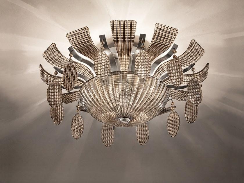 ISBEL PL6 Handmade glass ceiling lamp
