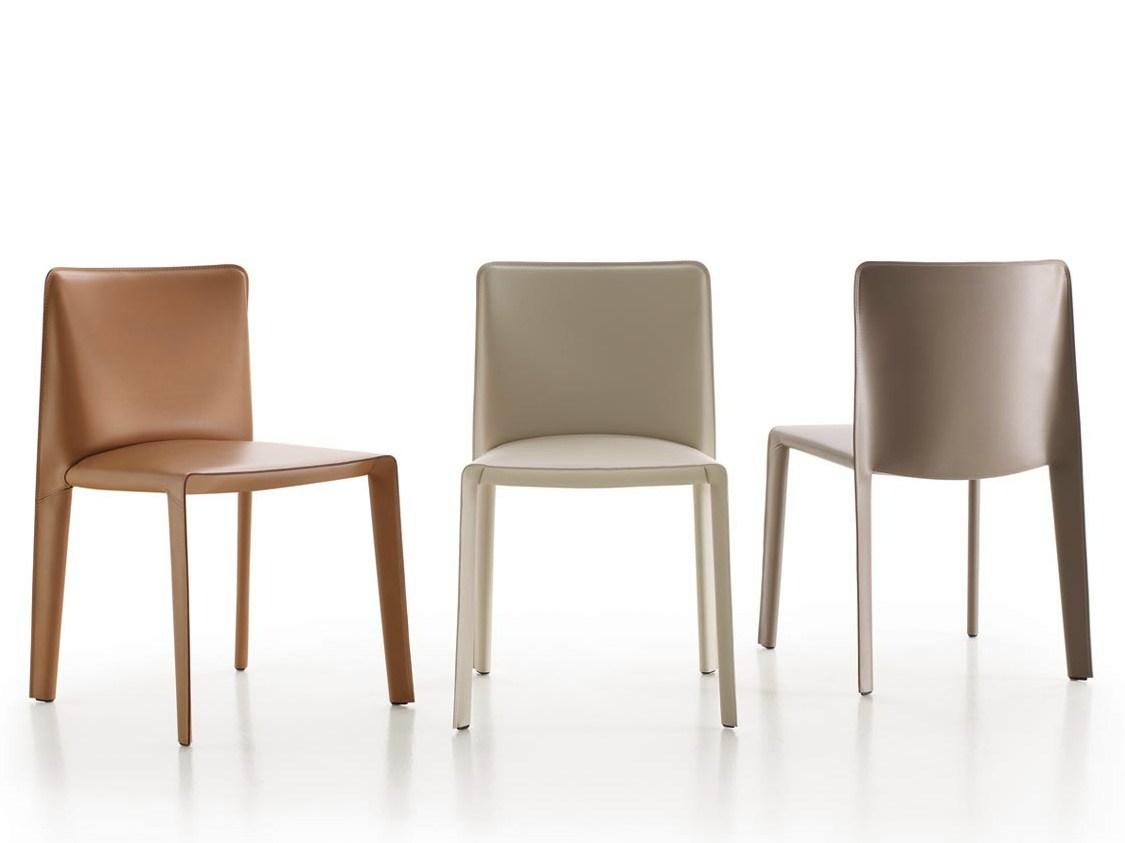 DOYL Upholstered tanned leather chair