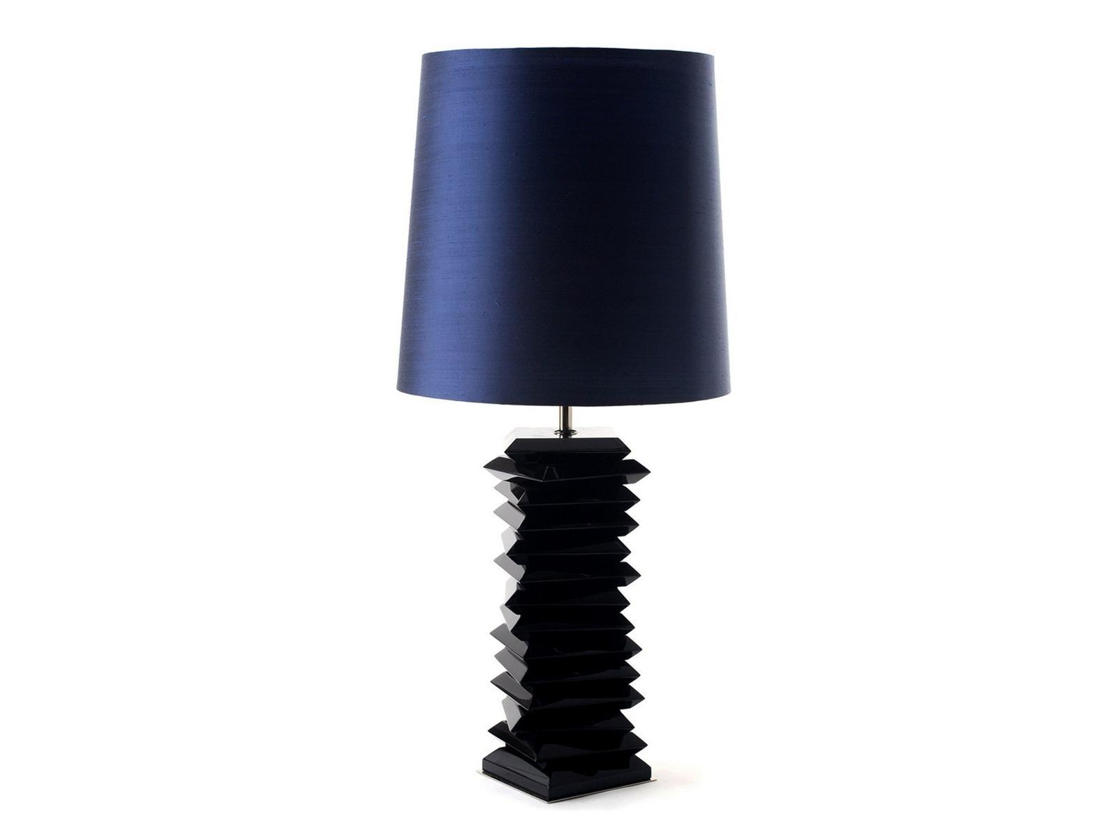 TRIBECA Mahogany bedside lamp