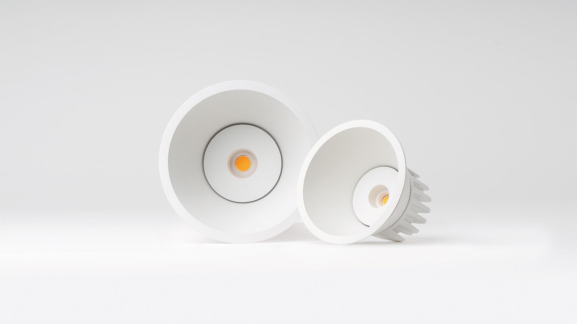 LEX ECO MINI LED round recessed aluminium spotlight