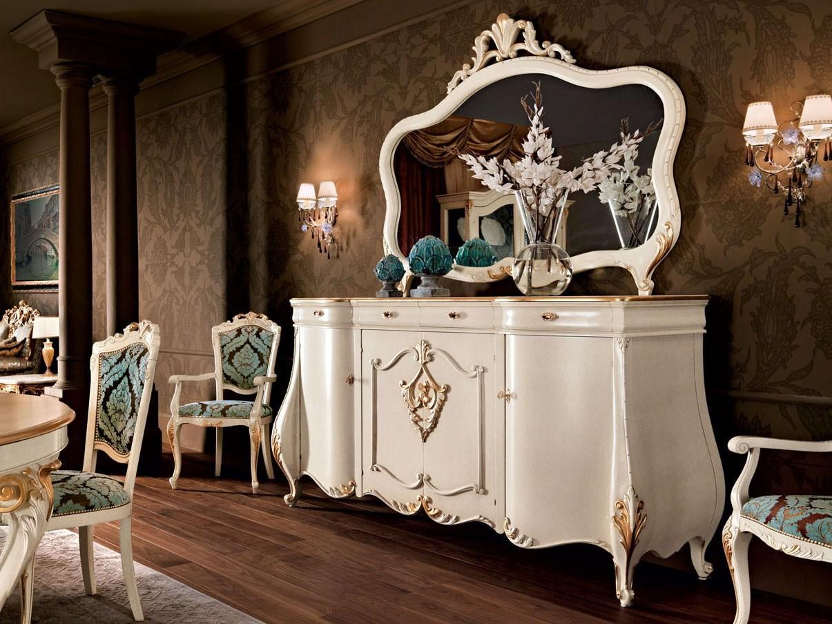11106 Solid wood sideboard with doors