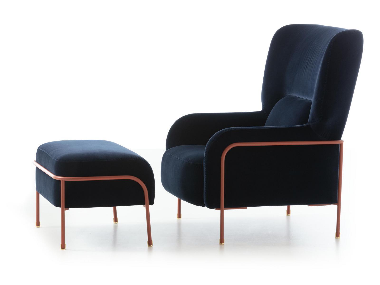 PLATEA Bergere armchair with armrests