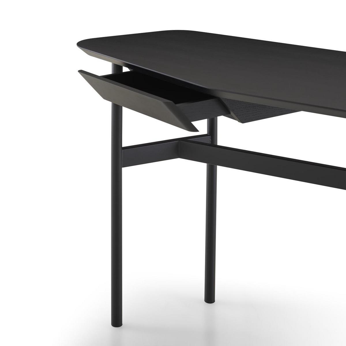 BRIORD Rectangular wooden writing desk with drawers BRIORD Rectangular wooden writing desk with drawers