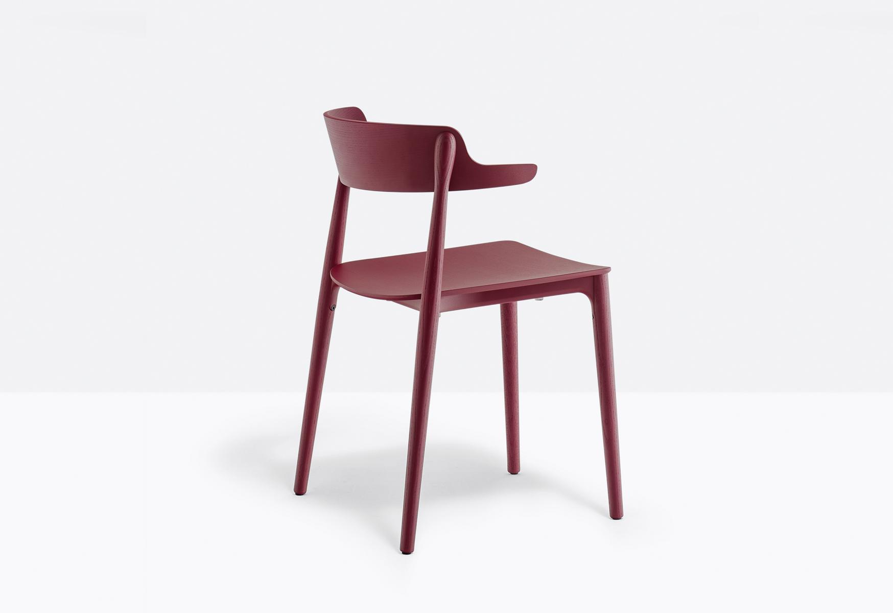 NEMEA 2825 Ash restaurant chair with armrests