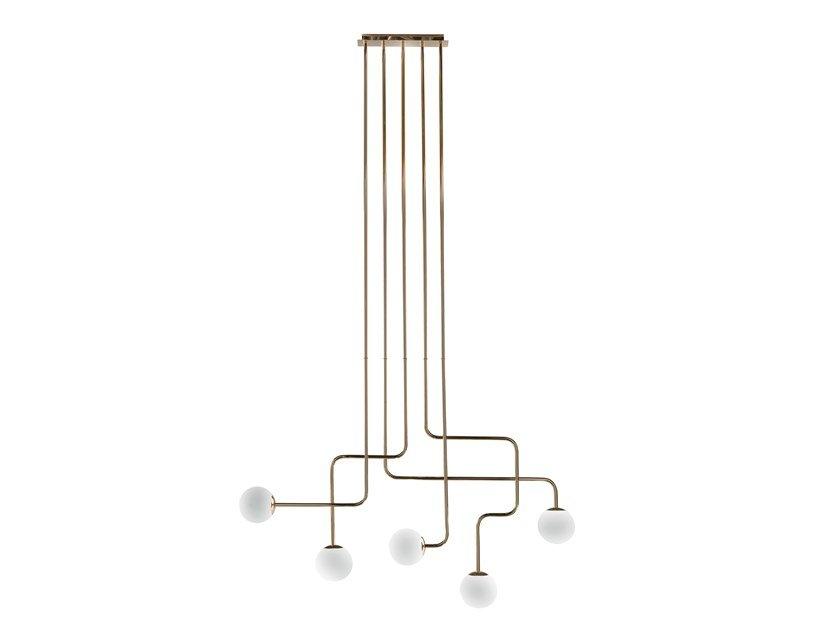 MALASANA LED metal pendant lamp