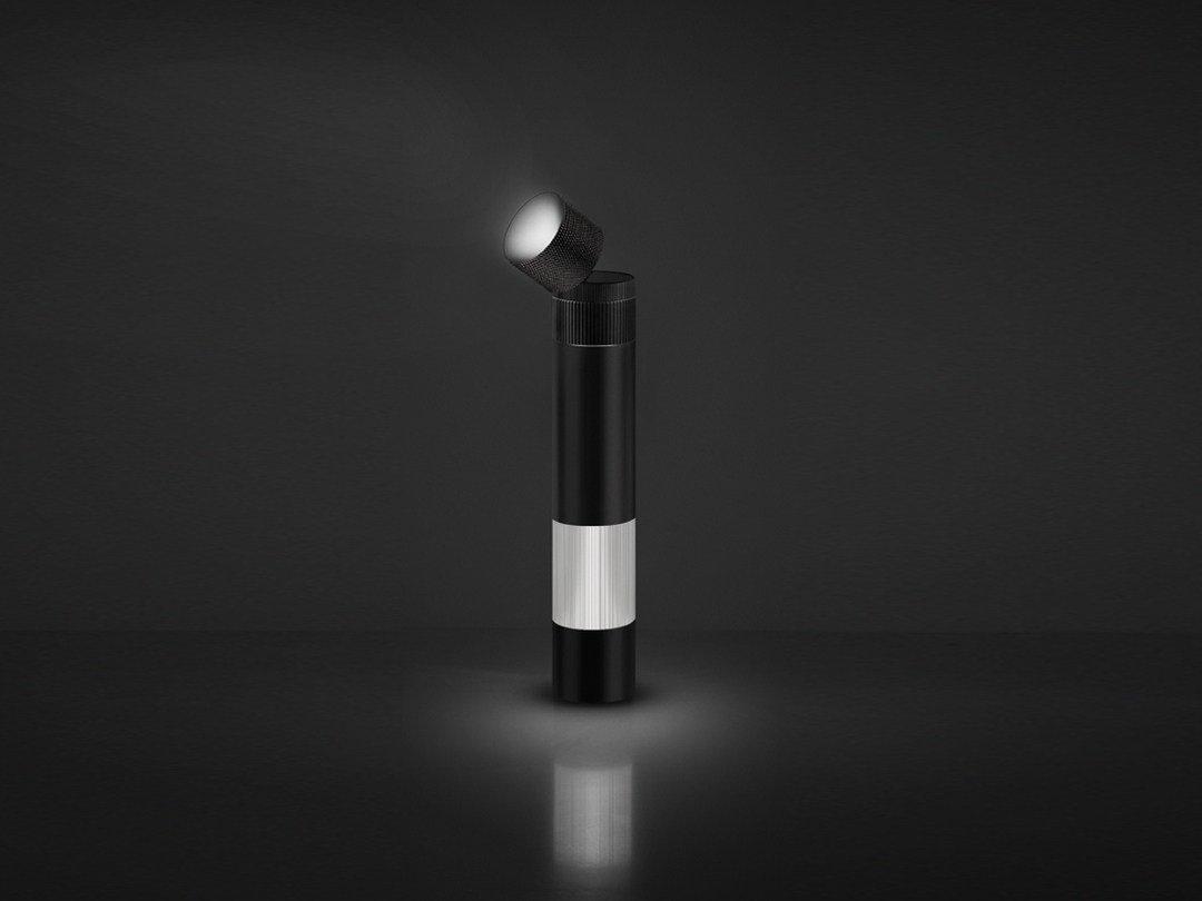 OBJECTIVE LED direct-indirect light table lamp